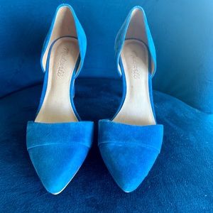Madewell Suede D’Orsay Pump
